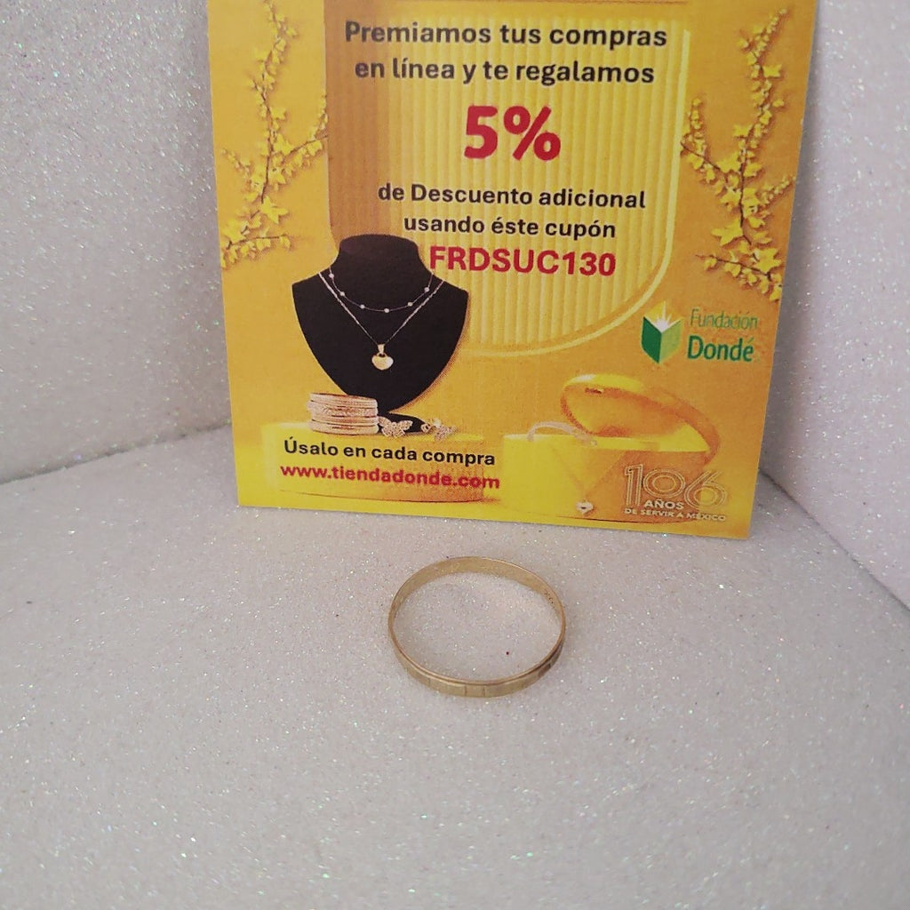 ANILLITO ORO 14 K 1 GRMS (SEMINUEVO)