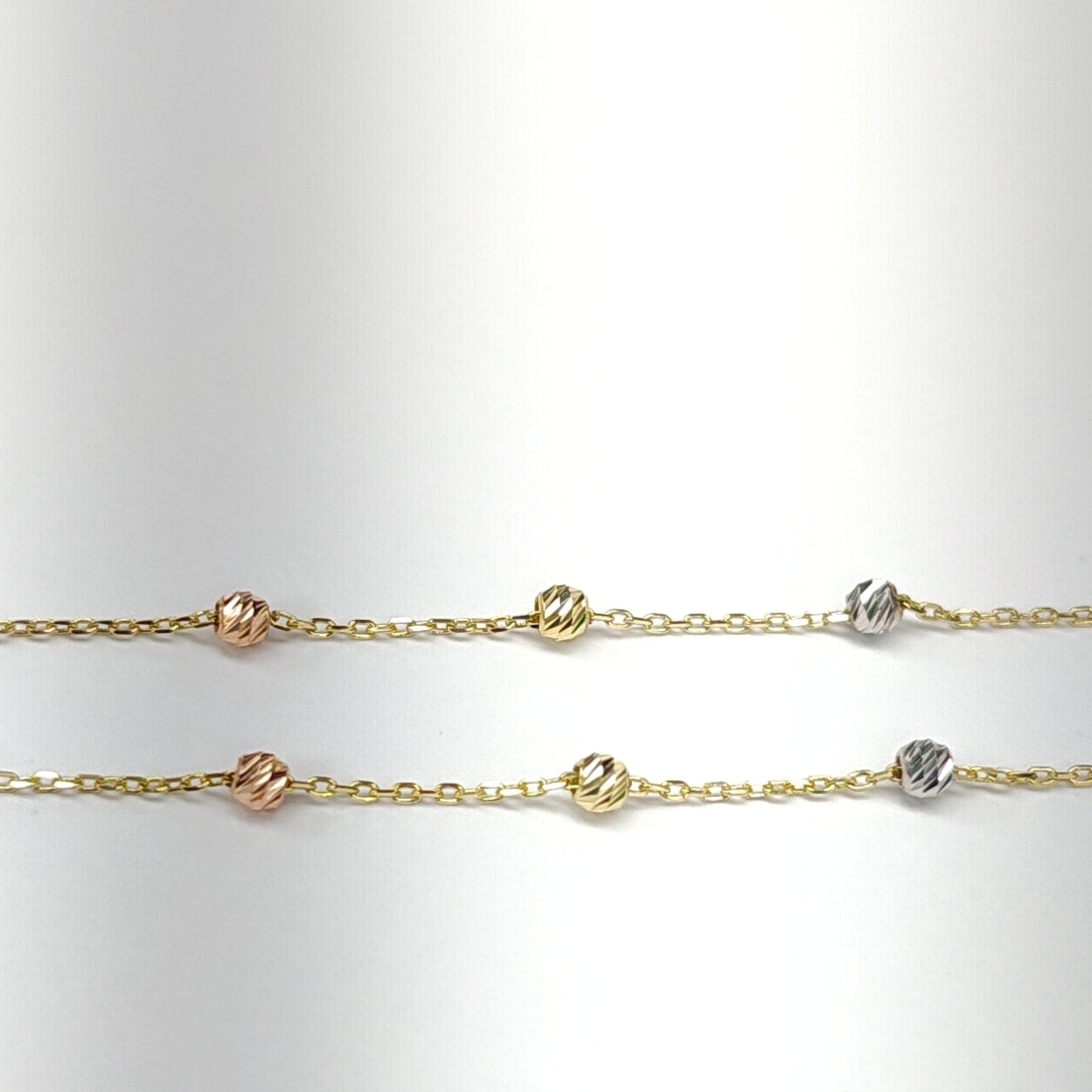 PULSERAS DAMA ORO 14K 1.4 (NUEVO)