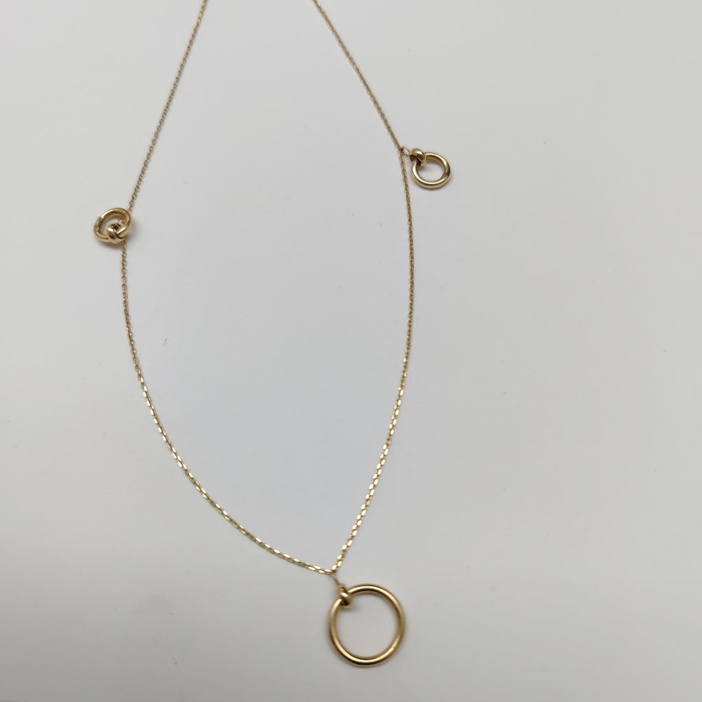 GARGANTILLA ORO 14 K 1,80 GRMS (SEMINUEVO)