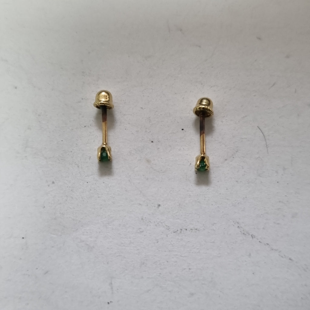 BROQUELES PAR ORO 14 K 0.3 GRMS (SEMINUEVO)