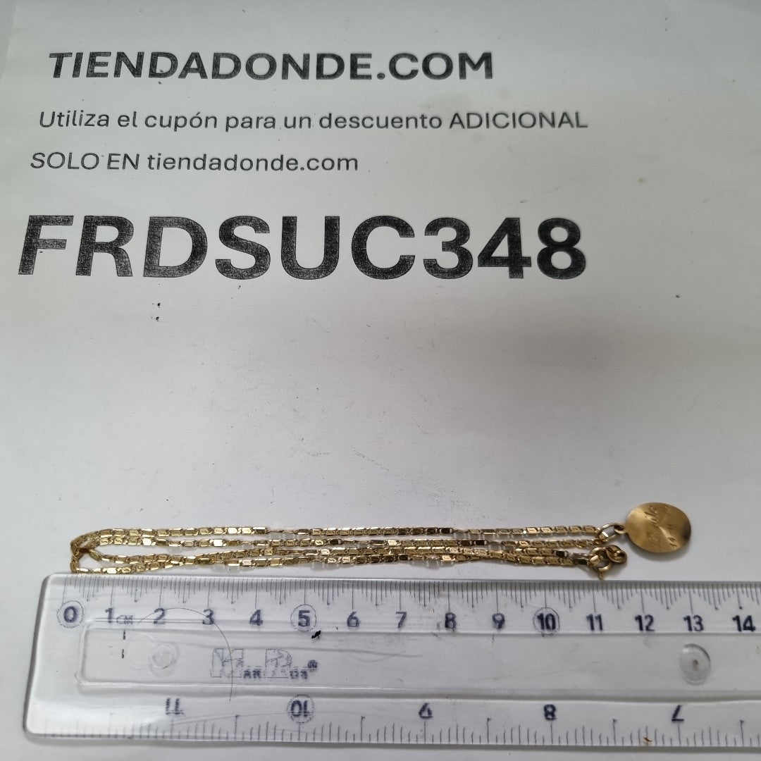 CADENA ORO 10 K 3,30 GRMS (SEMINUEVO)