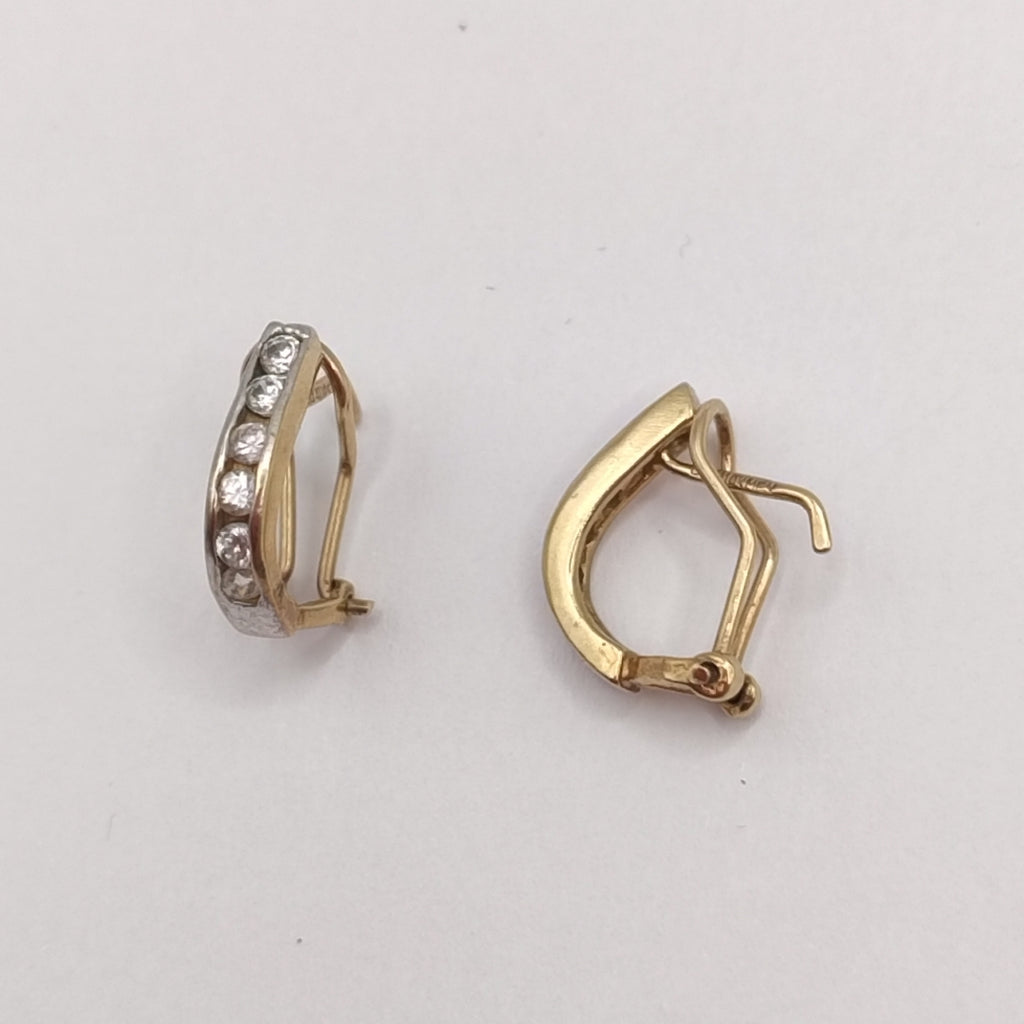 ARETES PAR ORO 10 K 2.1 GRMS (SEMINUEVO)