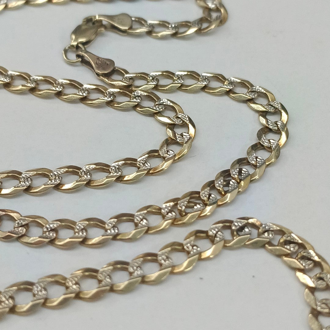 CADENA ORO,RODIADO 10 K 16,10 GRMS (SEMINUEVO)