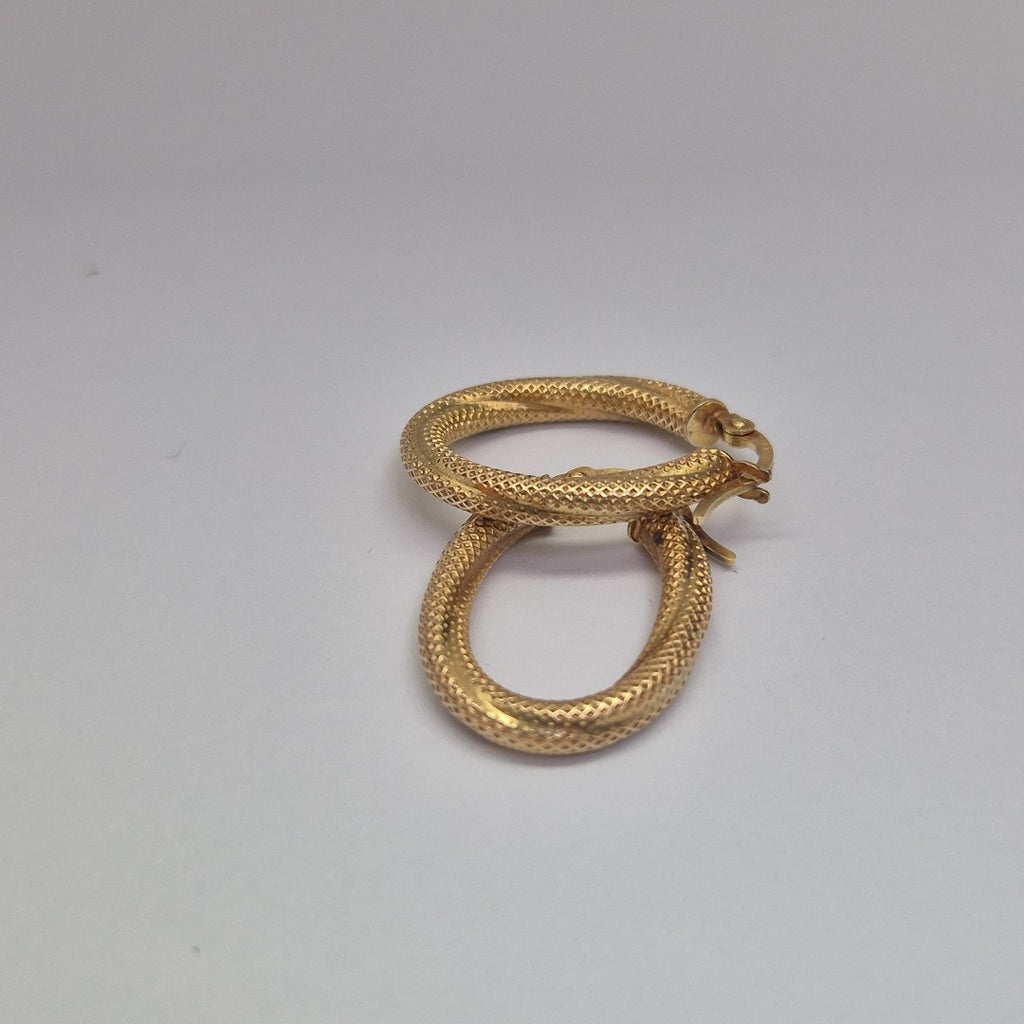 ARRACADAS PAR ORO 14 K 1,60 GRMS (SEMINUEVO)