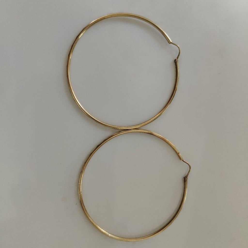 ARRACADAS PAR ORO 14 K 4.6 GRMS (SEMINUEVO)