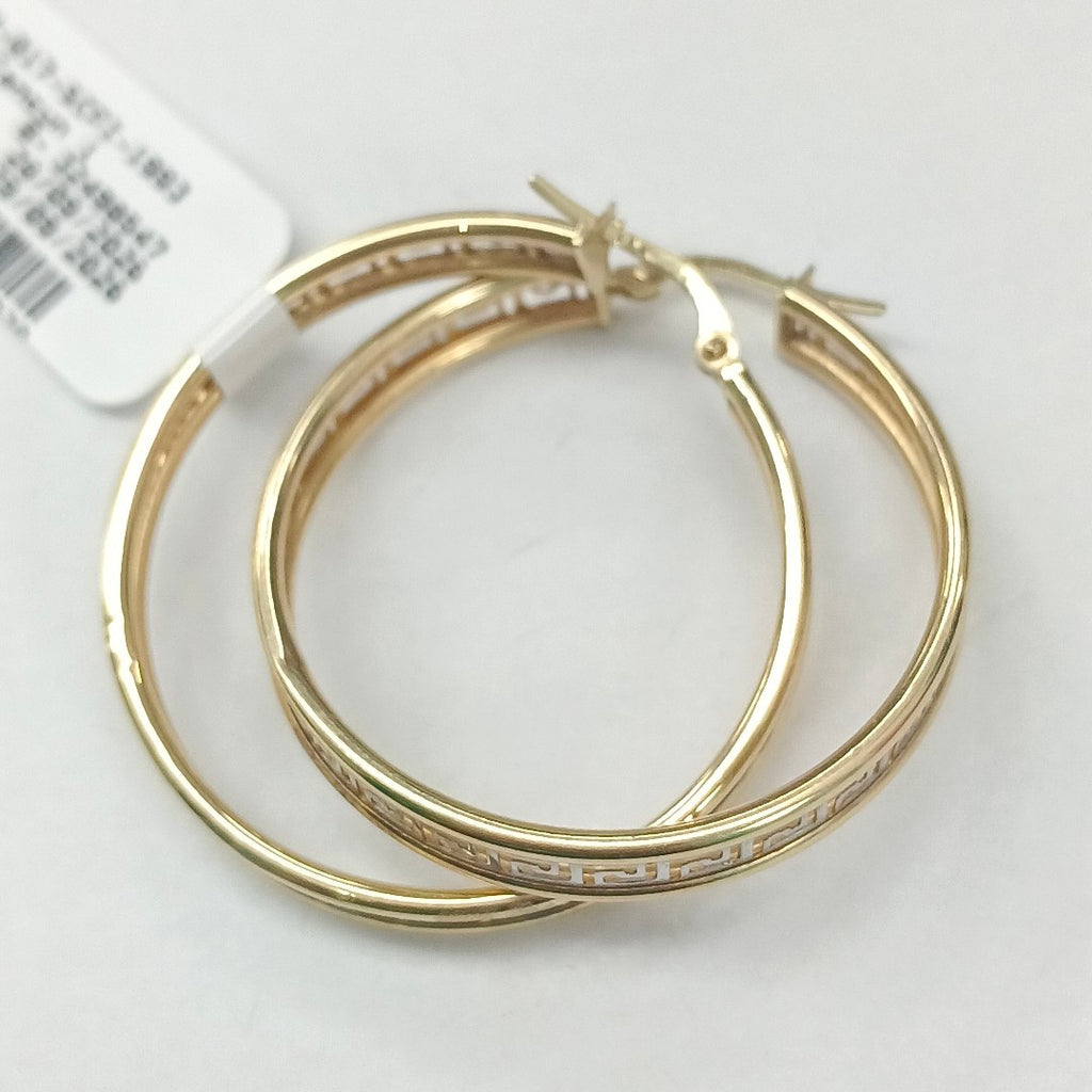 ARRACADAS PAR ORO 14 K 3.8 GRMS (SEMINUEVO)