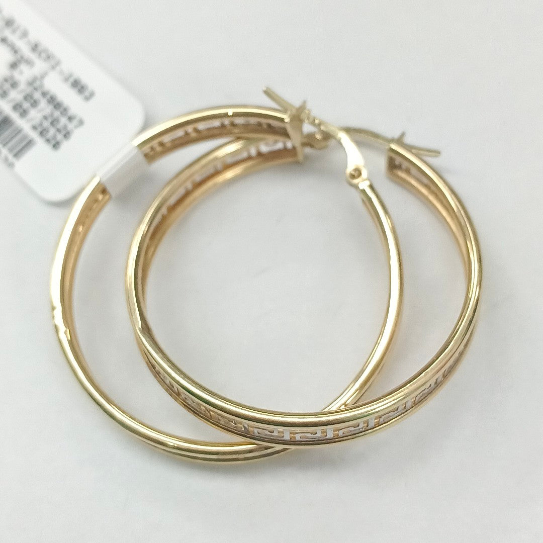 ARRACADAS PAR ORO 14 K 3.8 GRMS (SEMINUEVO)