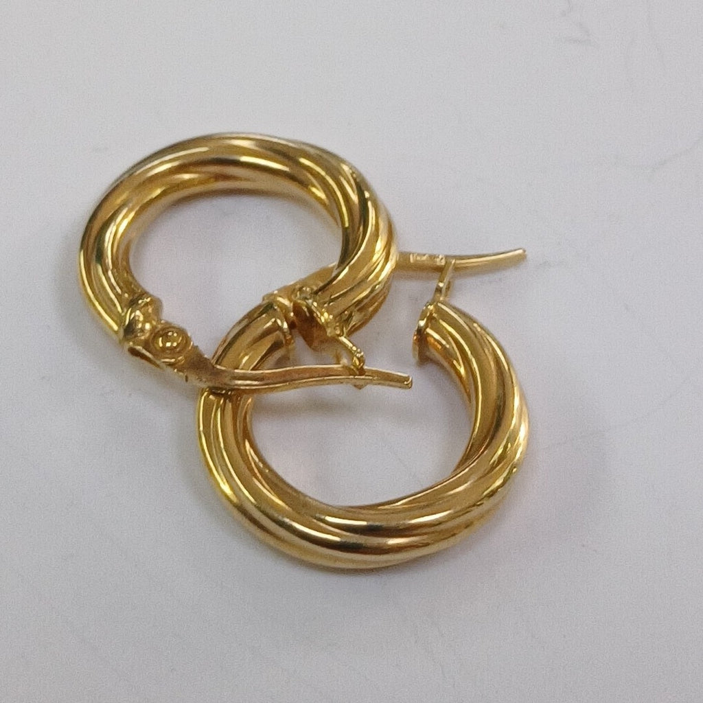 ARRACADAS PAR ORO 10 K 1 GRMS (SEMINUEVO)