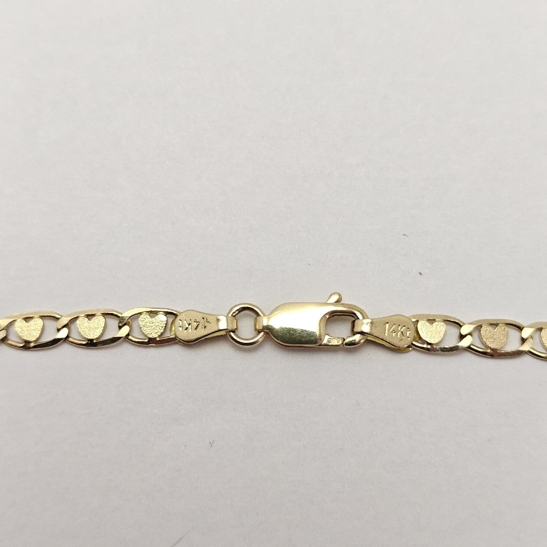 CADENA ORO 14 K 7,90 GRMS (SEMINUEVO)