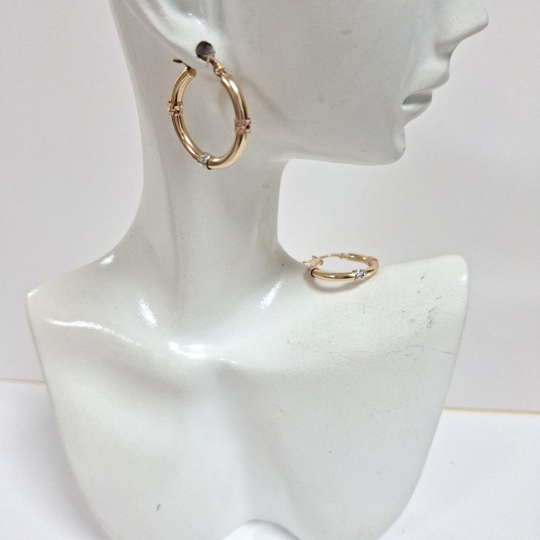 ARRACADAS ORO 14K 1.6 (NUEVO)
