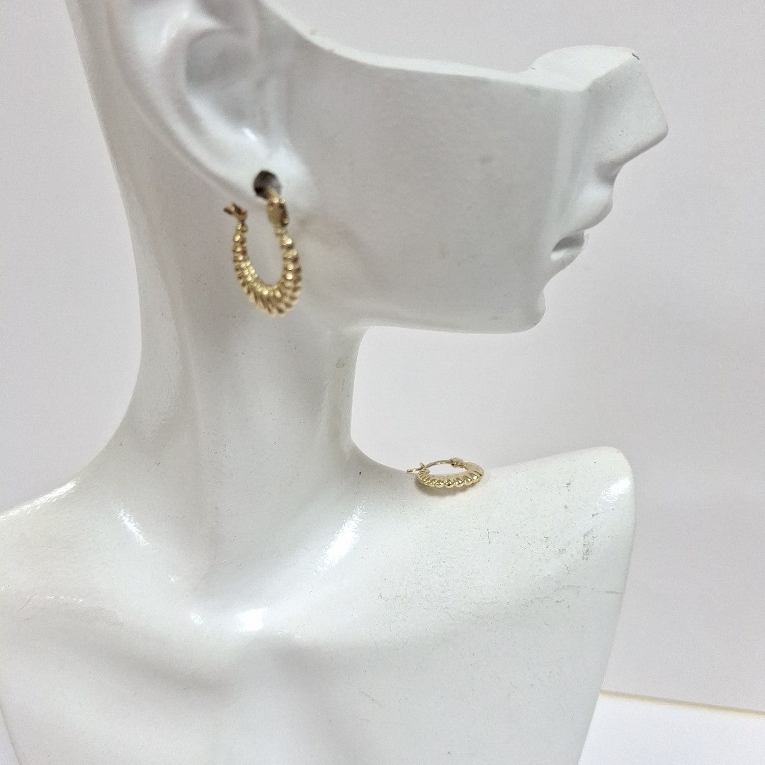 ARRACADAS ORO 14K 1.1 (NUEVO)