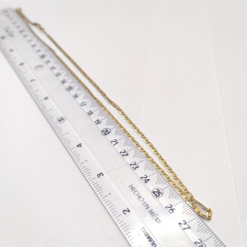 CADENA ORO COMBINADO 14 K 5.7 GRMS (SEMINUEVO)
