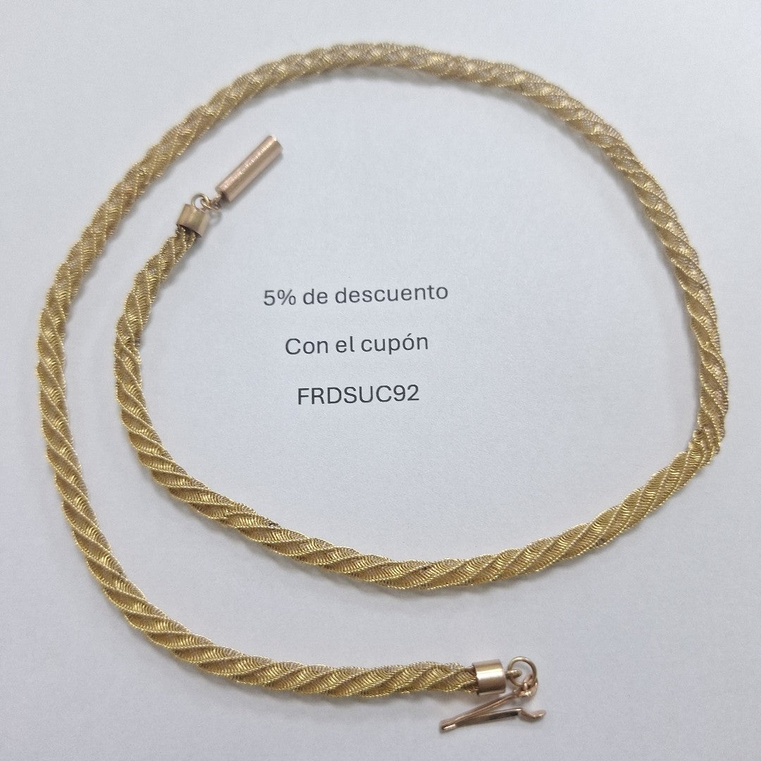 CADENA ORO 10 K 7,70 GRMS (SEMINUEVO)