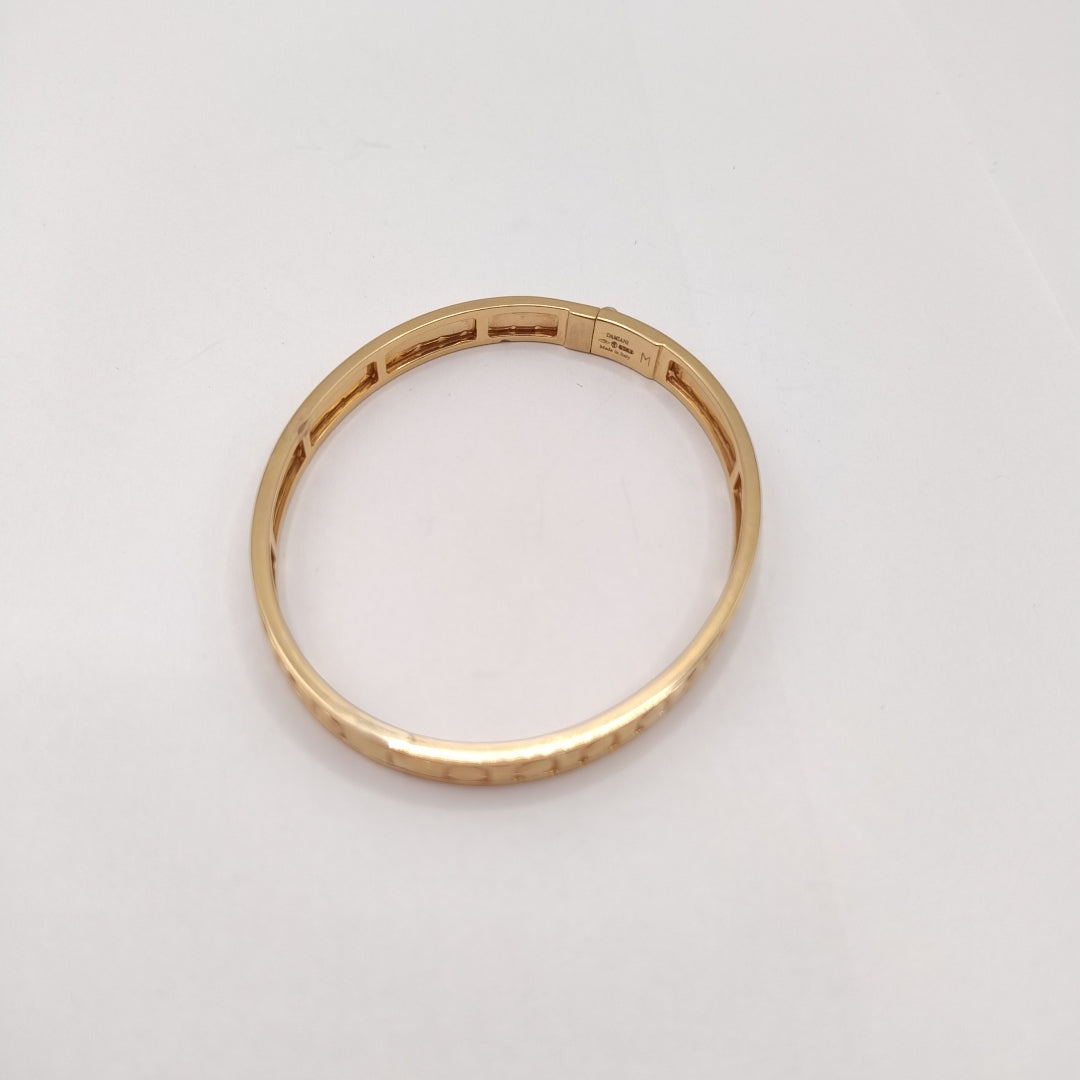 PULSERA RIGIDA ORO 18 K 19.2 GRMS (SEMINUEVO)