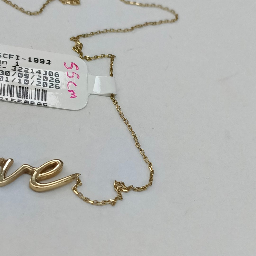 GARGANTILLA ORO 14 K 2 GRMS (SEMINUEVO)