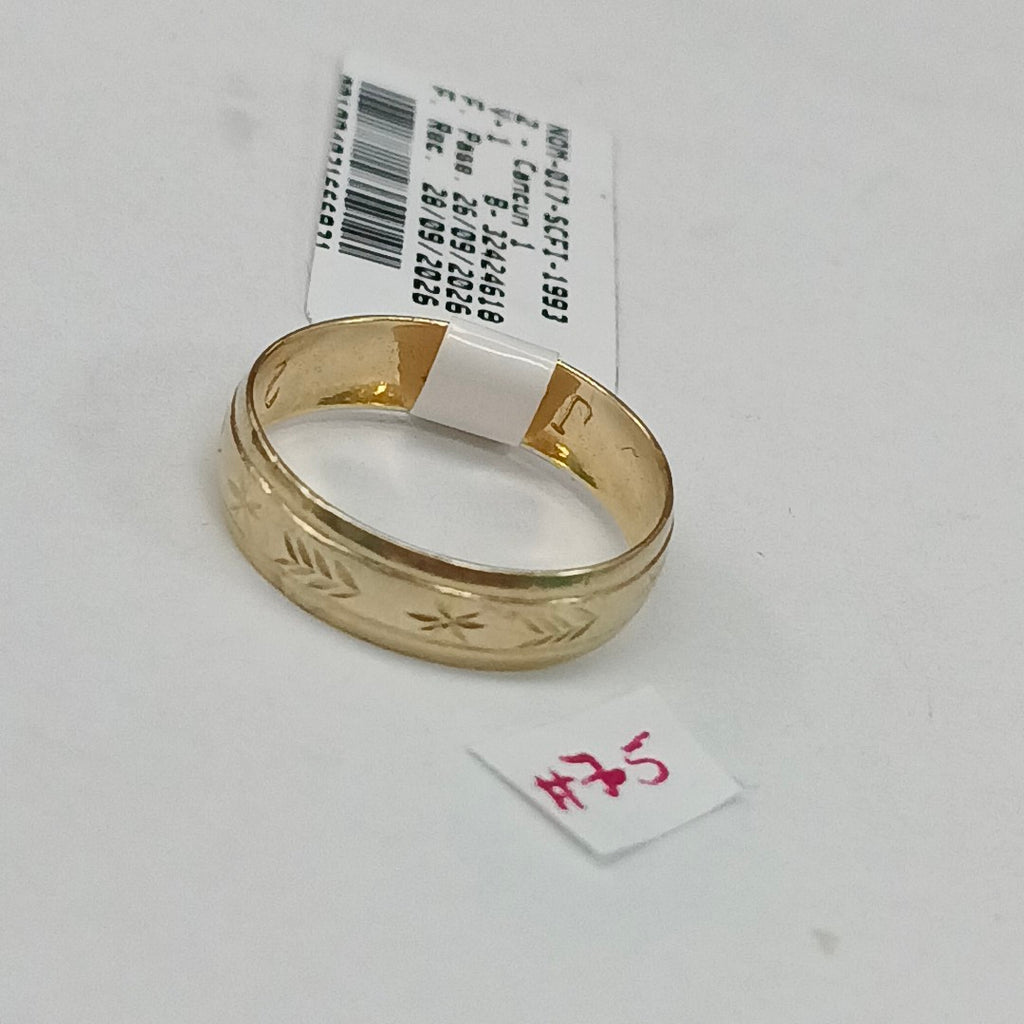 ARGOLLA ORO 10 K 1,30 GRMS (SEMINUEVO)