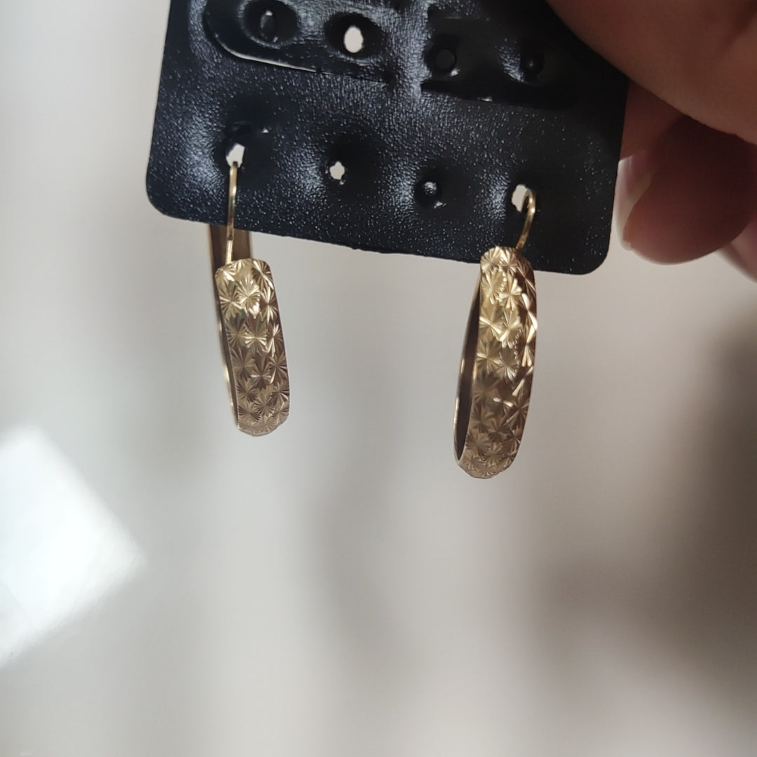 ARRACADAS PAR ORO 10 K 2,70 GRMS (SEMINUEVO)