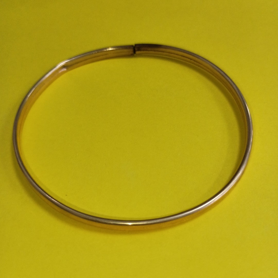 PULSERA RIGIDA ORO 10 K 6 GRMS (SEMINUEVO)