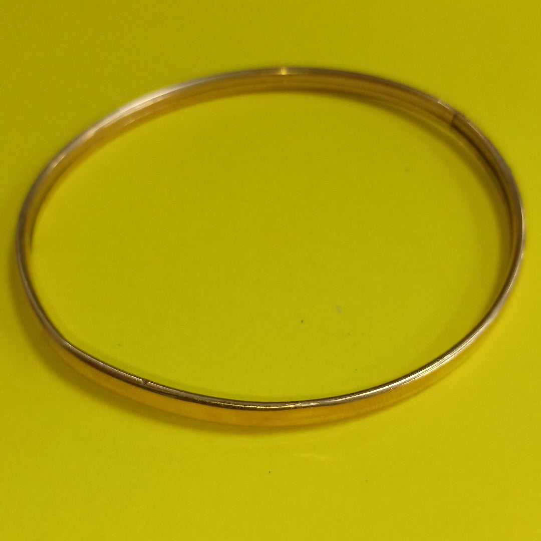 PULSERA RIGIDA ORO 8 K 5.8 GRMS (SEMINUEVO)