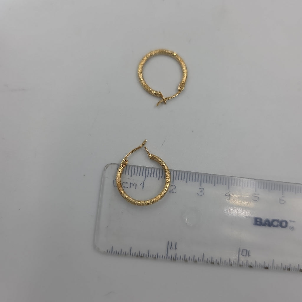 ARRACADAS PAR ORO 14 K 1.8 GRMS (SEMINUEVO)