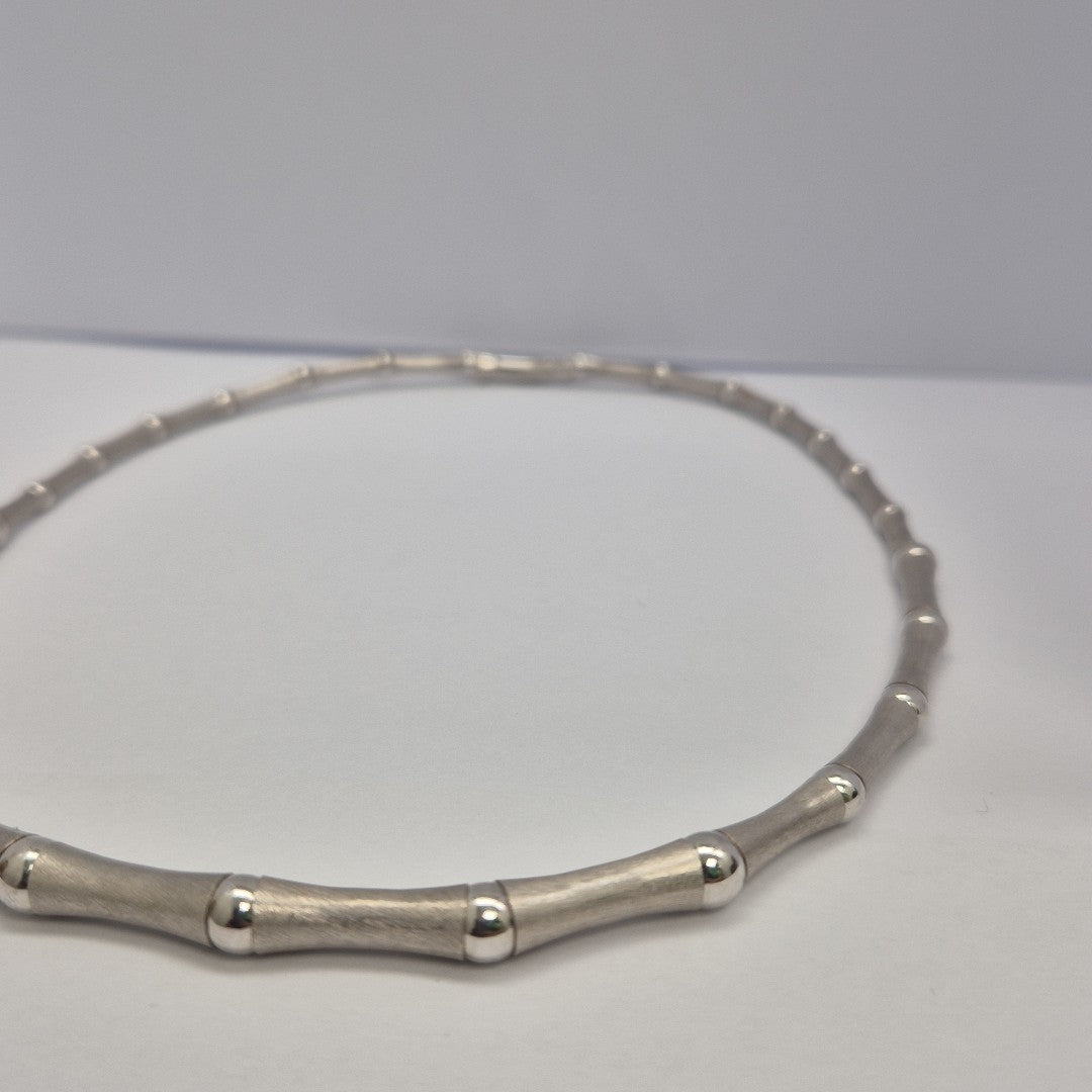 GARGANTILLA ORO BLANCO 14 K 24,70 GRMS (SEMINUEVO)