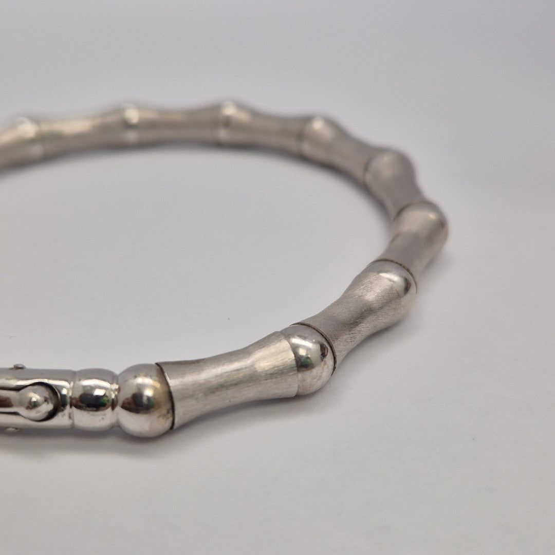 PULSERA ORO BLANCO 14 K 17,20 GRMS (SEMINUEVO)