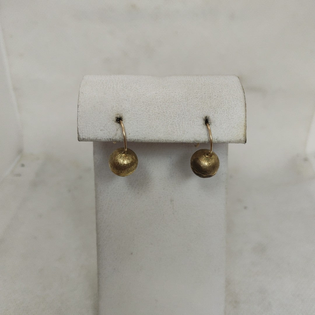 ARETES PAR ORO 10 K 1,50 GRMS (SEMINUEVO)