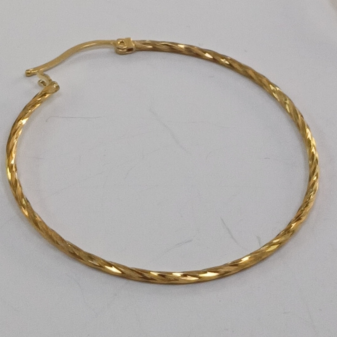 ARRACADAS PAR ORO 10 K 2.3 GRMS (SEMINUEVO)