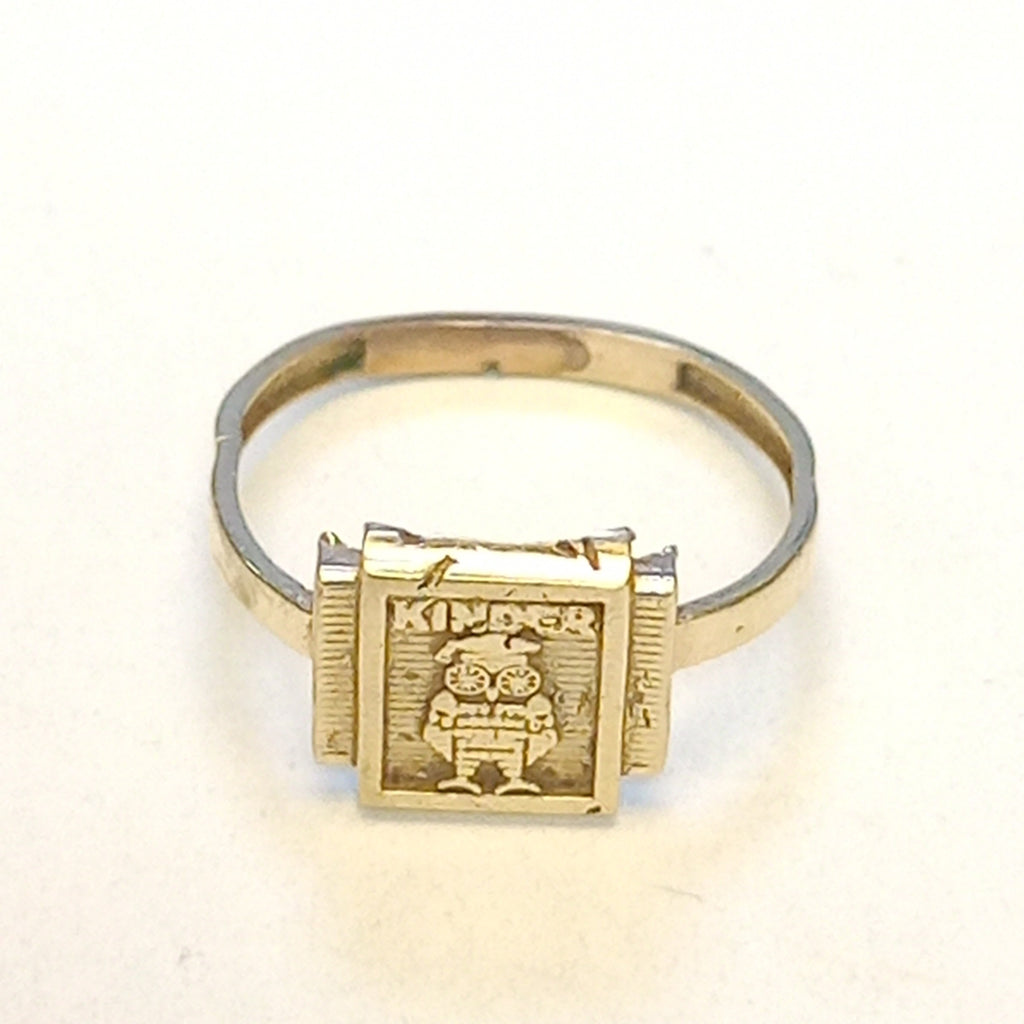 ANILLO DE GRADUACIÓN ORO 8 K 1,00 GRMS (SEMINUEVO)