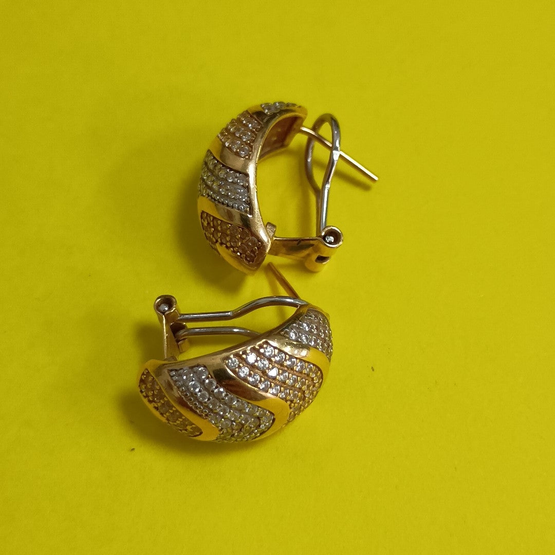 ARETES PAR ORO 14 K 6 GRMS (SEMINUEVO)