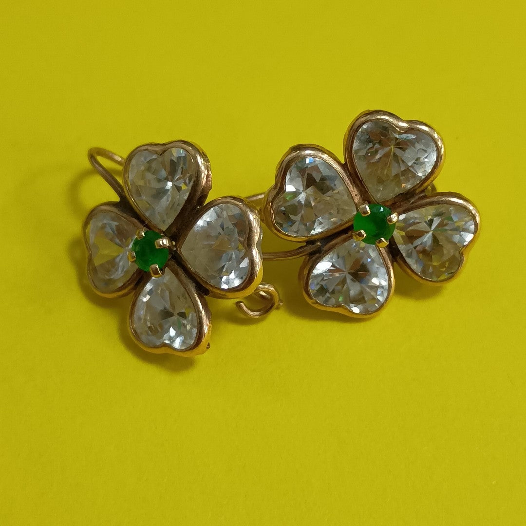ARETES PAR ORO 10 K 3.3 GRMS (SEMINUEVO)
