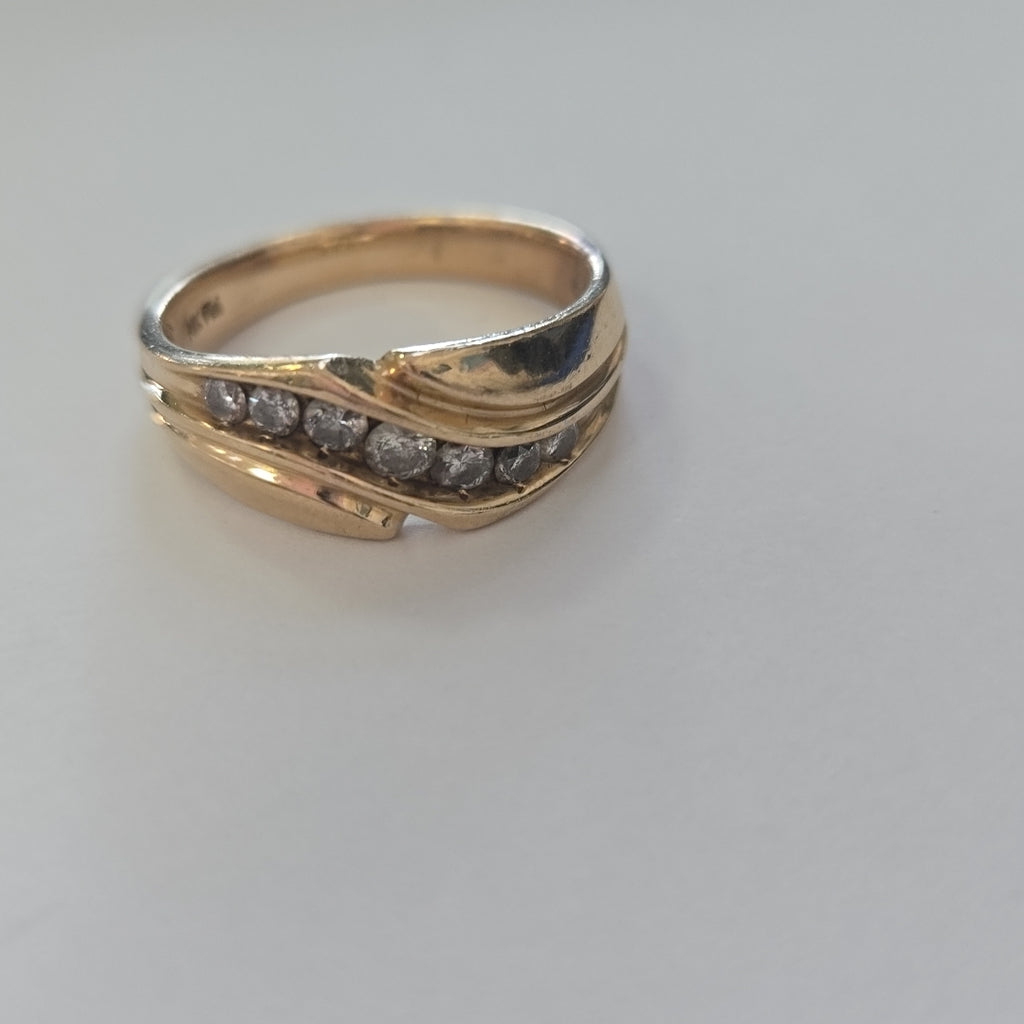 ANILLO ORO 14 K 8.2 GRMS (SEMINUEVO)