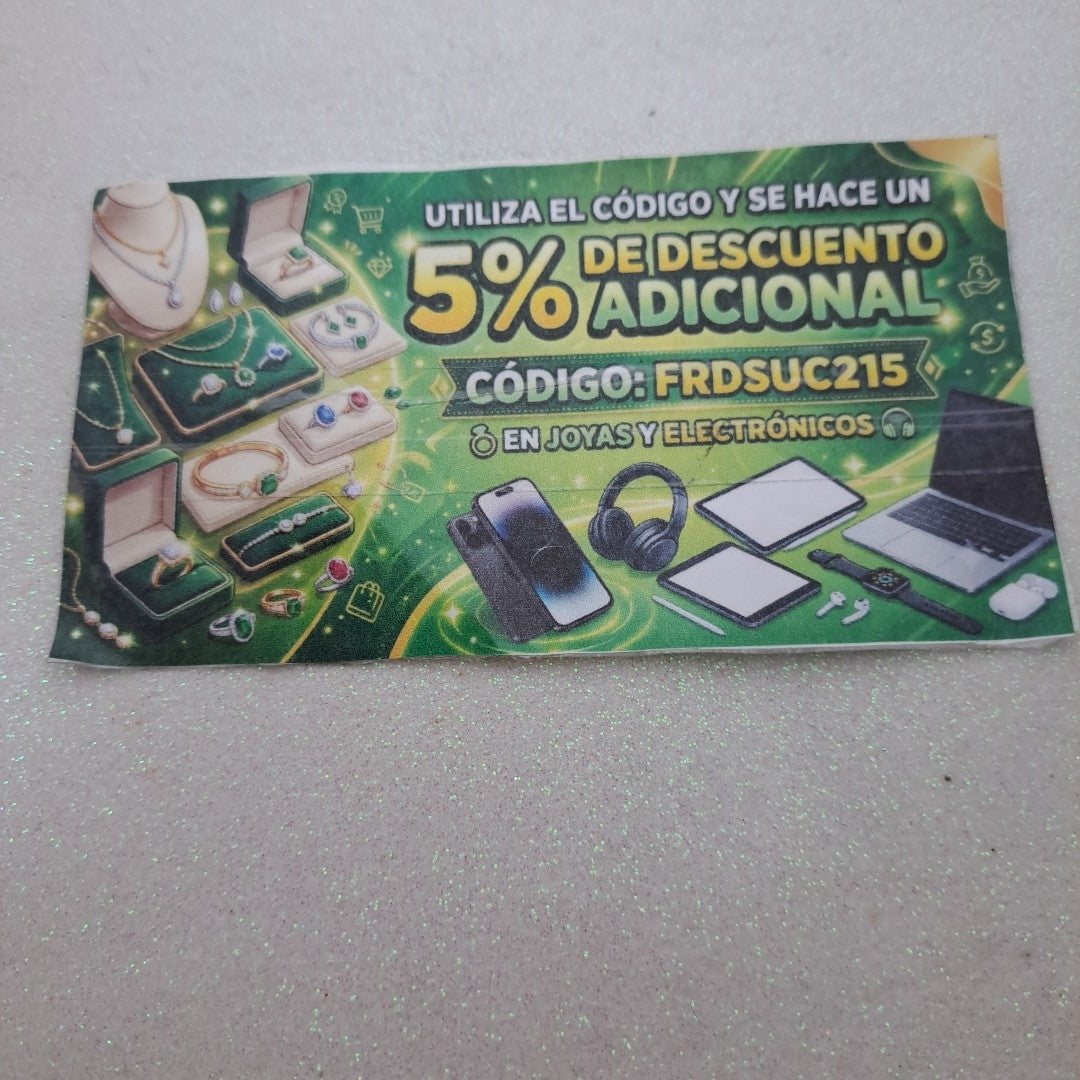 CADENA,MEDALLA RELIGIOSA ORO 10 K 2,60 GRMS (SEMINUEVO)