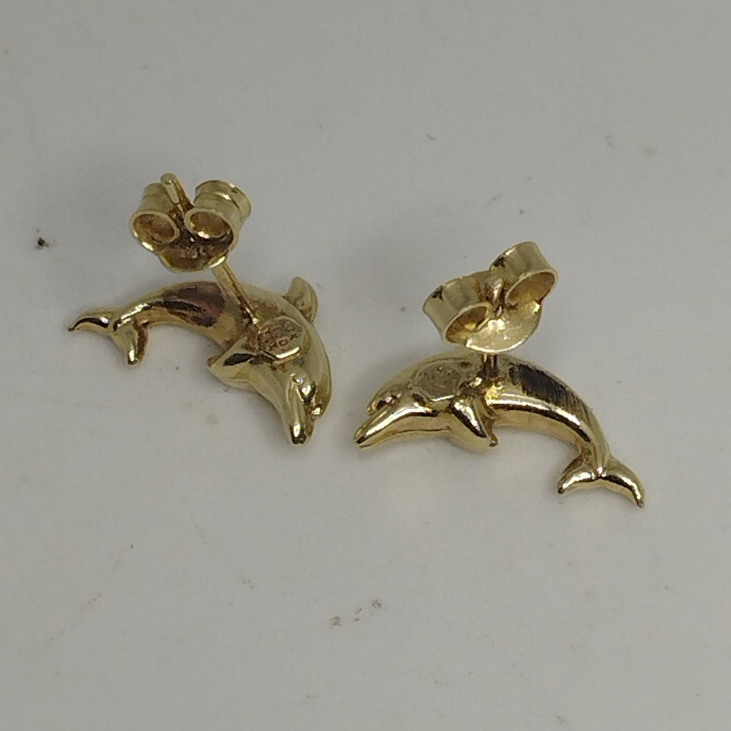 BROQUELES PAR ORO 14 K 1,20 GRMS (SEMINUEVO)