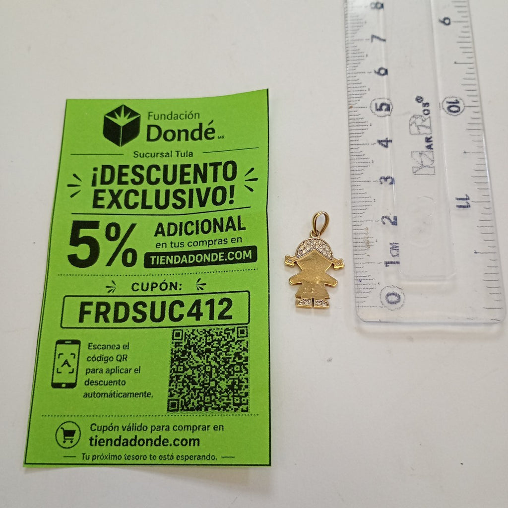 DIJE ORO 10 K 1.3 GRMS (SEMINUEVO)