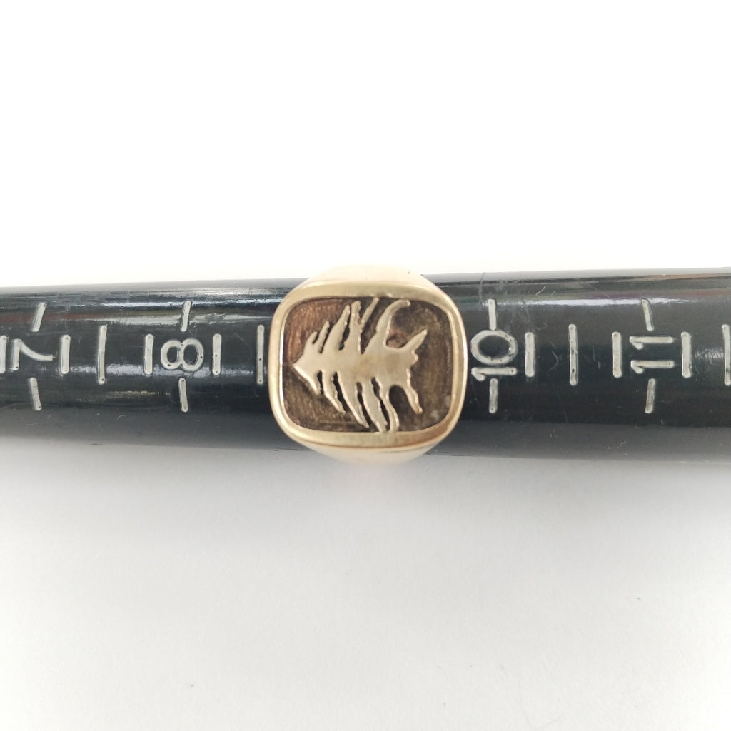 ANILLO ORO 14 K 12.2 GRMS (SEMINUEVO)