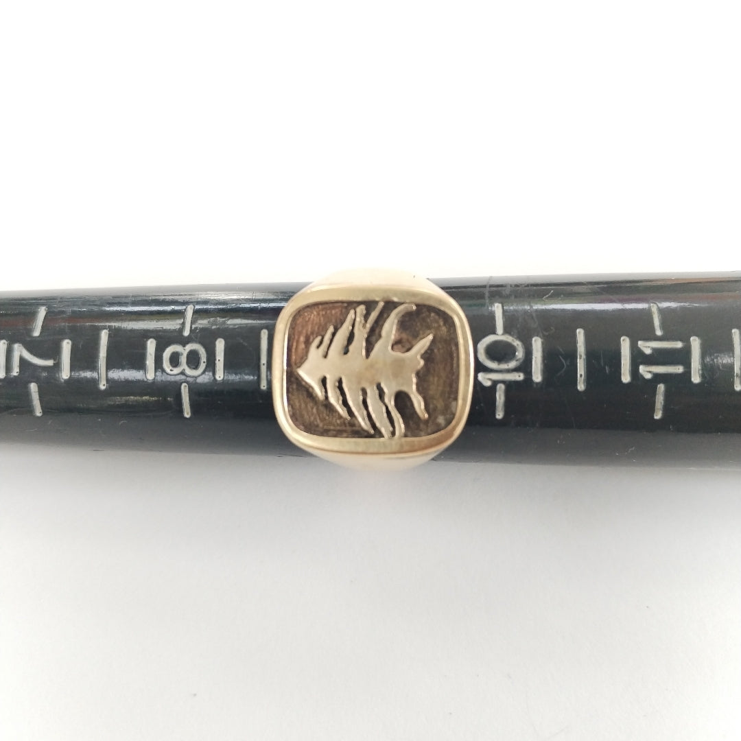 ANILLO ORO 14 K 12.2 GRMS (SEMINUEVO)