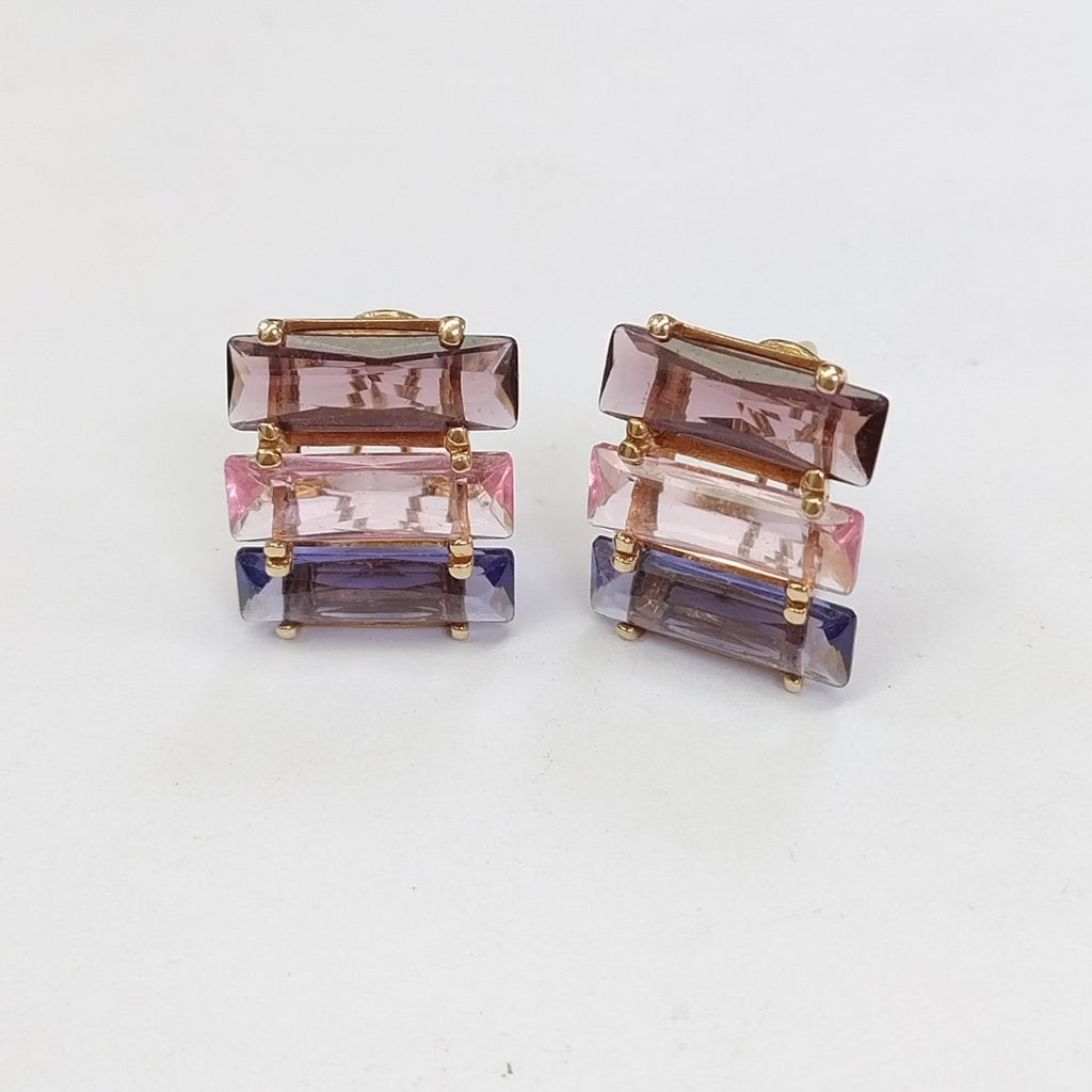 ARETES PAR ORO 10 K 7,00 GRMS (SEMINUEVO)