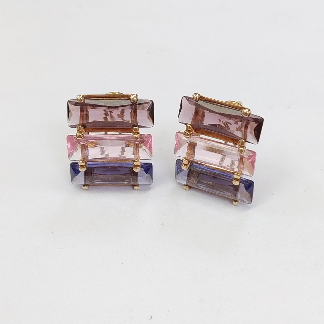 ARETES PAR ORO 10 K 7,00 GRMS (SEMINUEVO)