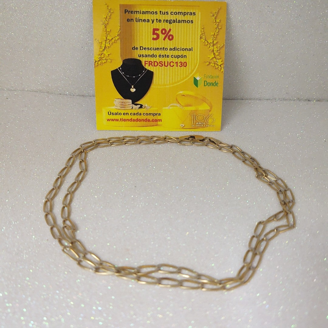 CADENA ORO 14 K 11.4 GRMS (SEMINUEVO)