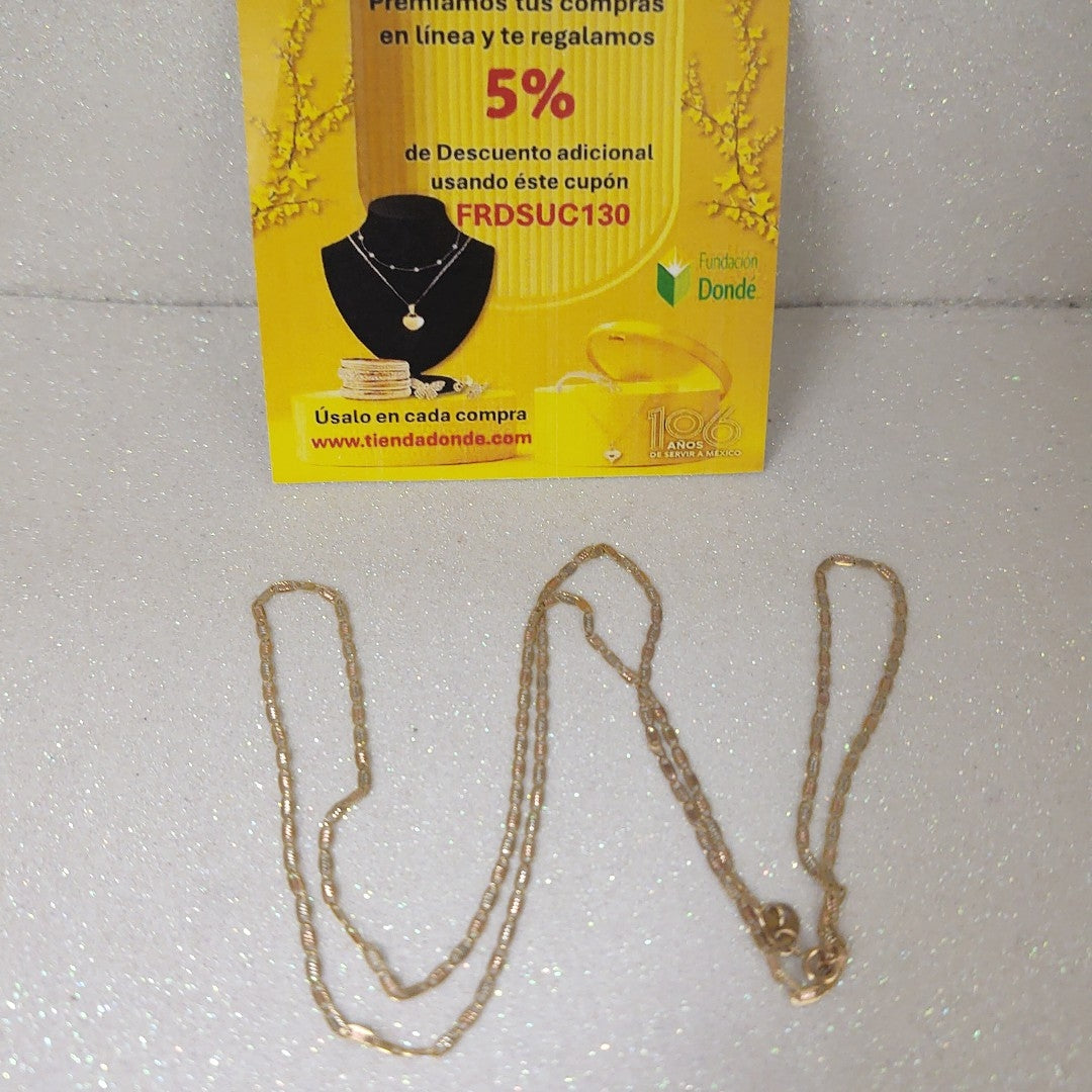 CADENA ORO 10 K 1,80 GRMS (SEMINUEVO)