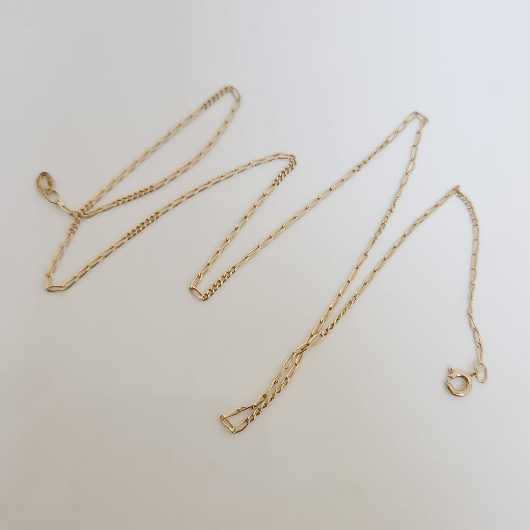 CADENA ORO 14 K 2,20 GRMS (SEMINUEVO)