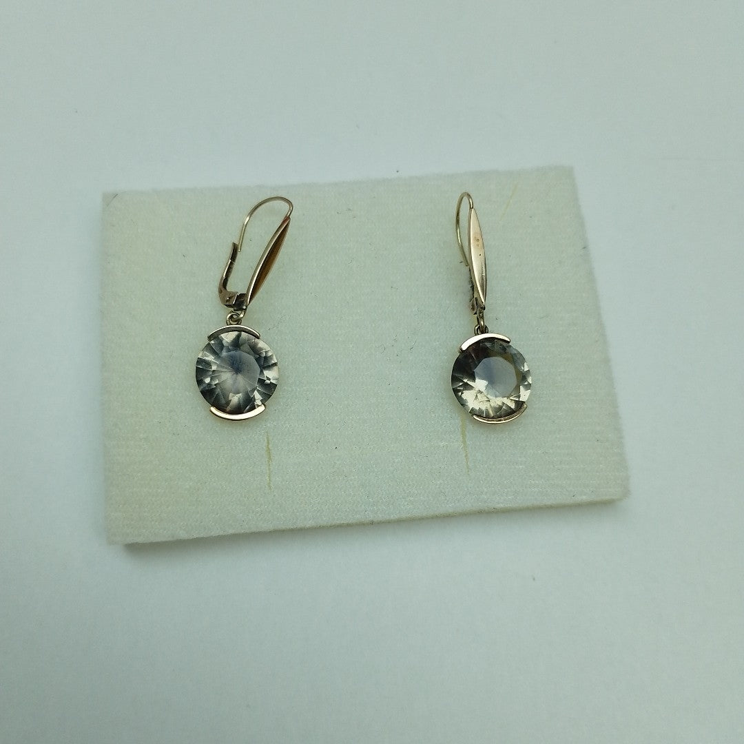 ARETES PAR ORO 8 K 4.4 GRMS (SEMINUEVO)
