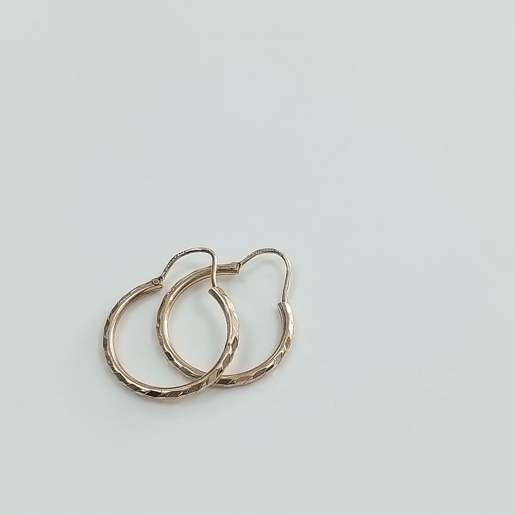 ARRACADAS PAR ORO 14 K 1,60 GRMS (SEMINUEVO)