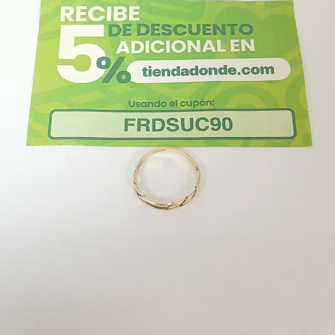 ANILLITO ORO 14 K 1.9 GRMS (SEMINUEVO)