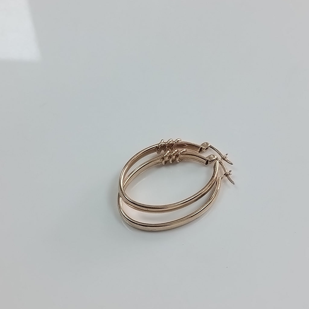 ARRACADAS PAR ORO 14 K 4,30 GRMS (SEMINUEVO)