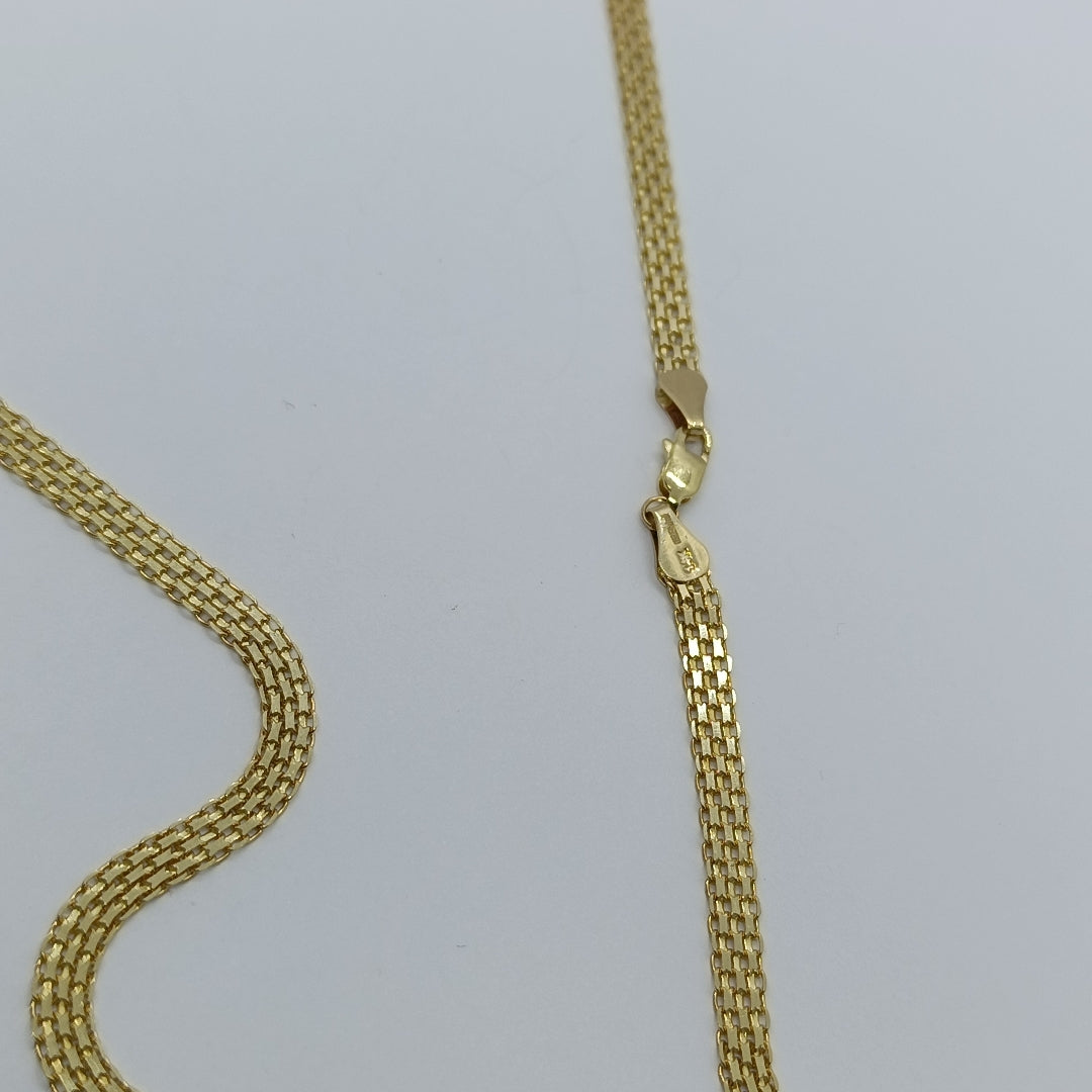 CADENA ESPECIAL 14K 50 CM 11.5 GR (NUEVO)