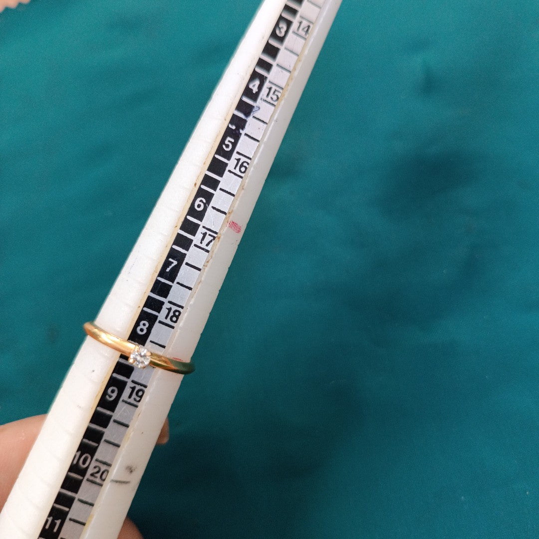 SOLITARIO ORO 18 K 2.5 GRMS (SEMINUEVO)