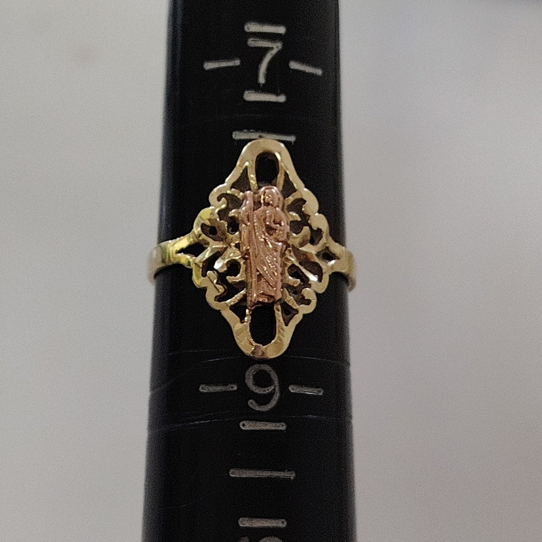 ANILLO ORO 10 K 2.3 GRMS (SEMINUEVO)
