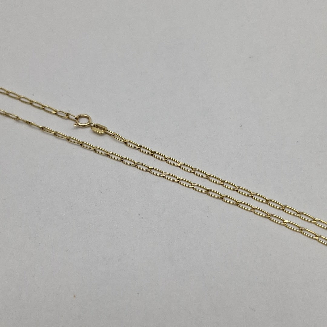 CADENA, MEDALLA RELIGIOSA ORO 14 K 4.1 GRMS (SEMINUEVO)
